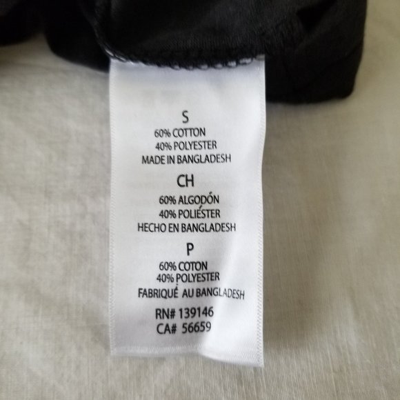 New! U.S. ARMY Brand Short-Sleeve T-shirt - Black Cotton/Polyester -Size Small - Picture 9 of 10